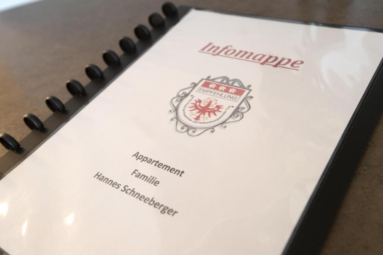 Appartement Schneeberger Zell am Ziller Eksteriør billede